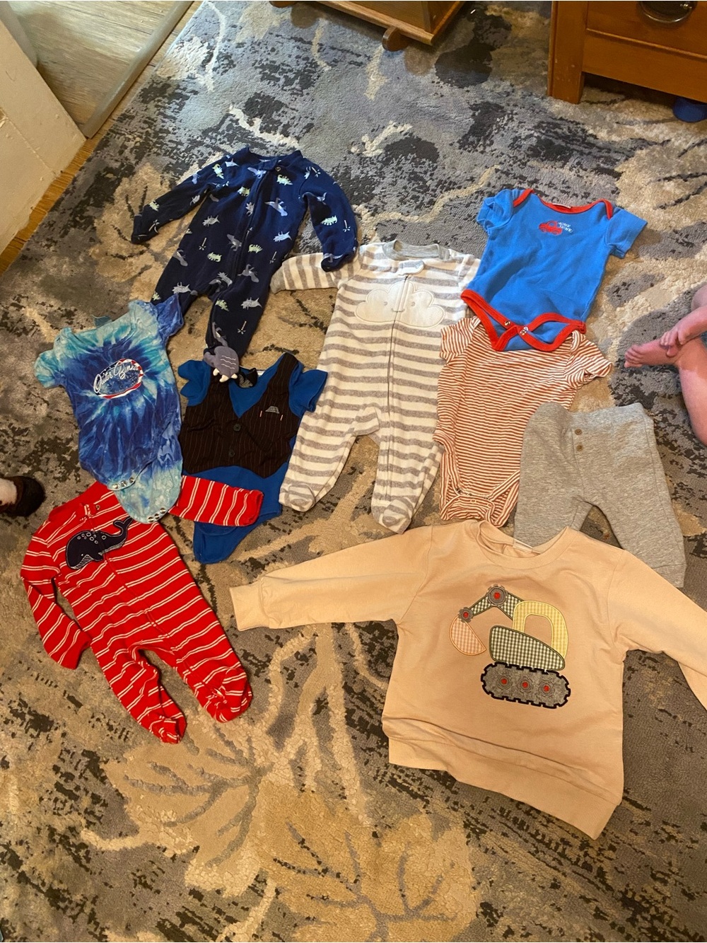 Baby Boy 3 month old Clothes - Bundle of 9 Pieces